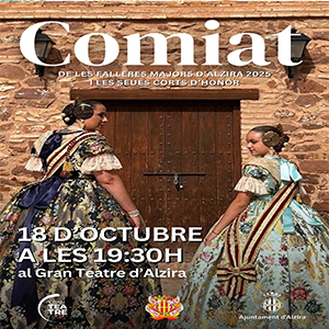 Comiat Fallers Majors Alzira 2025